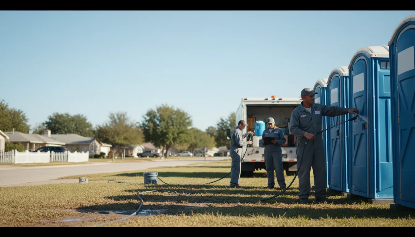 Long-Term Portable Toilet Rental in Inwood, IA near me